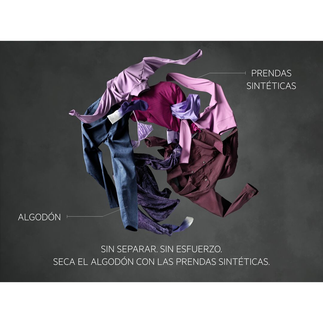 Secadora de bomba de calor, 8kg, Clase C, Blanco