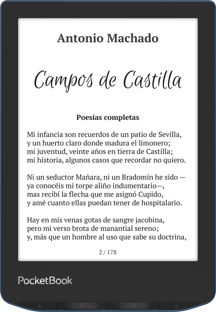 Ebook verse PRO (azure) azul