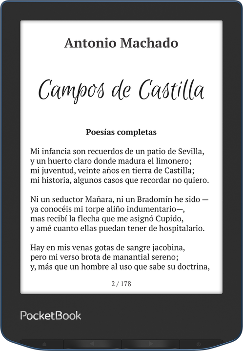 Ebook verse PRO (azure) azul