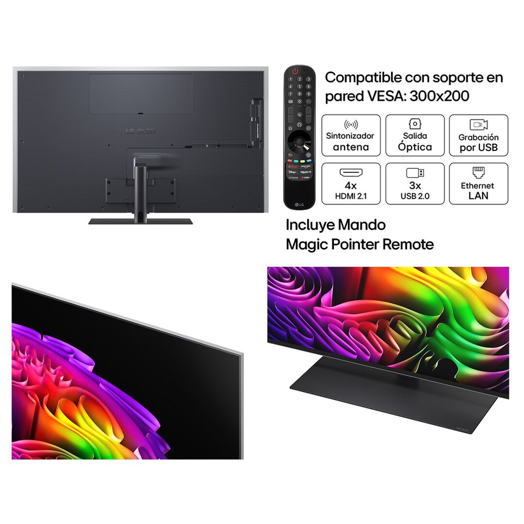 Smart TV OLED evo AI 65 pulgadas 4K OLED65G66