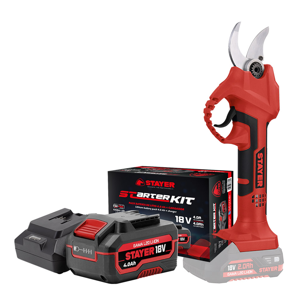 Tijera poda bater&iacute;a inclu.18V BPB 32 L20 BRUSHLESS