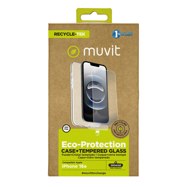 La protecci&oacute;n del medio ambiente es, hoy en d&iacute;a, una preocupaci&oacute;n en todo momento, junto a la preocupaci&oacute;n de proteger nuestro Smartphone. Con las fundas recycletek de muvit for change, proponemos una gama de fundas reciclables, fabricadas con fundas usadas y viejas. Una manera responsable de proteger nuestro smartphone. Porque contribuir en la lucha contra la contaminaci&oacute;n y proteger nuestro eco sistema, debe formar parte de nuestros gestos cotidianos.
