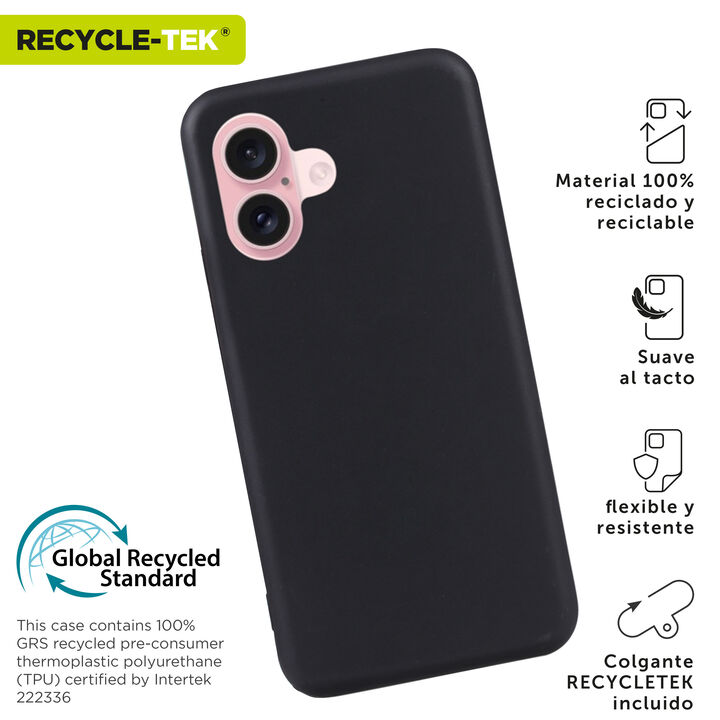 La protección del medio ambiente es, hoy en día, una preocupación en todo momento, junto a la preocupación de proteger nuestro Smartphone. Con las fundas recycletek de muvit for change, proponemos una gama de fundas reciclables, fabricadas con fundas usadas y viejas. Una manera responsable de proteger nuestro smartphone. Porque contribuir en la lucha contra la contaminación y proteger nuestro eco sistema, debe formar parte de nuestros gestos cotidianos.