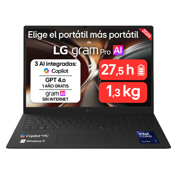 Port&aacute;til 17" Core Ultra 7 355 17Z90U-G.AU88BN