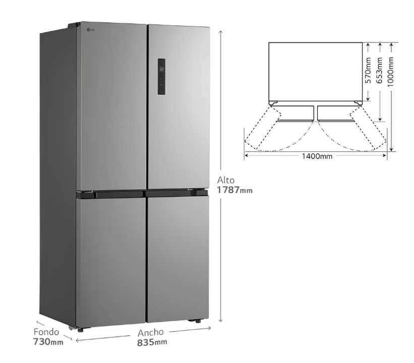 Muy buen frigor&iacute;fico, mezcla de Glamour y eficiencia