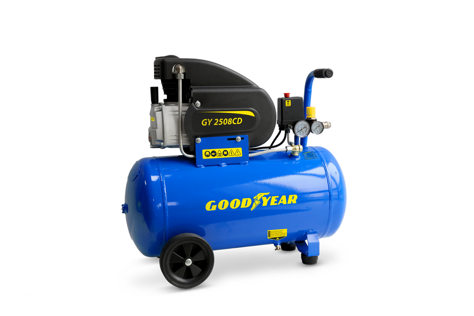 Compresor El&eacute;ctrico 2HP 50L 8 Bar