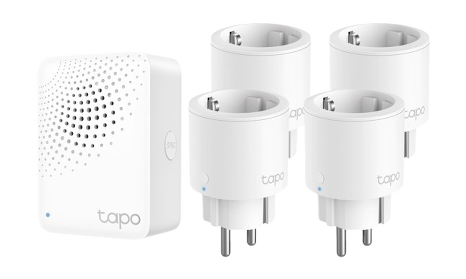 Kit Mini Enchufes Inteligentes Wi-Fi con Medidor de Consumo