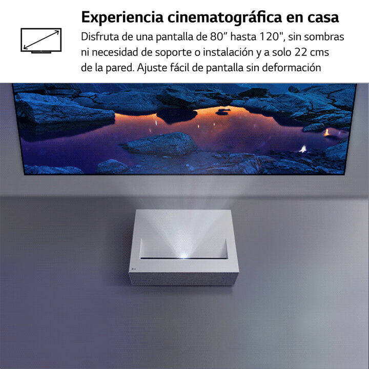 Proyector HU715QW LG CineBeam