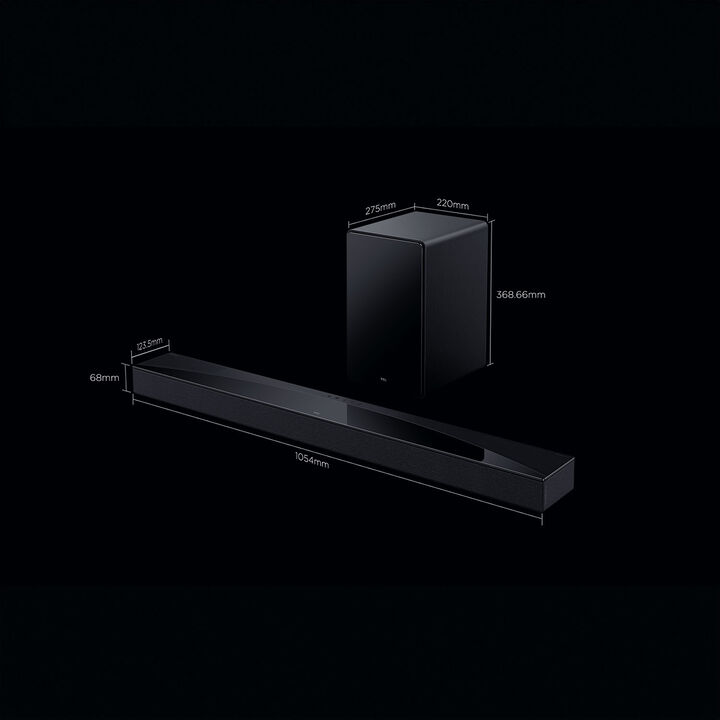 Barra de Sonido TCL Q75HE 5.1.2 con Subwoofer Inal&aacute;mbrico &ndash; 620W de Potencia

Vive una experiencia de cine en casa con la TCL Q75HE, una barra de sonido premium dise&ntilde;ada para llevar tu entretenimiento al siguiente nivel. Con potencia total de 620W, sonido envolvente Dolby Atmos & DTS:X, y un subwoofer inal&aacute;mbrico de 8&rsquo;&rsquo;, sentir&aacute;s cada detalle, desde los graves m&aacute;s profundos hasta los di&aacute;logos m&aacute;s claros.

Caracter&iacute;sticas principales:

Sonido envolvente 5.1.2 canales con tecnolog&iacute;a Ray-Danz para una experiencia inmersiva.

Potencia total 620W (96dB de presi&oacute;n sonora).

Compatibilidad con formatos de audio de alta fidelidad: Dolby TrueHD, Dolby Digital Plus, DTS HD Master Audio.

Modos de ecualizaci&oacute;n inteligentes: Cine, M&uacute;sica, Juegos, Deportes, Voz y m&aacute;s.

Subwoofer inal&aacute;mbrico de 8&rsquo;&rsquo; para graves impactantes sin cables molestos.

Conexi&oacute;n HDMI 2.1 eARC, Dolby Vision, HDR10 y HLG para la m&aacute;xima calidad audiovisual.

WiFi 5 + Bluetooth 5.1 para transmitir m&uacute;sica desde tus dispositivos favoritos.

Compatibilidad con Apple AirPlay y control desde la app TCL Home.

Encendido r&aacute;pido, apagado autom&aacute;tico y bajo consumo energ&eacute;tico.

Incluye: Barra de sonido, subwoofer inal&aacute;mbrico, control remoto con pilas, kit de montaje en pared, cable de alimentaci&oacute;n y manual en 29 idiomas.

Dise&ntilde;o elegante en Dark Titanium que se adapta a cualquier espacio, con un acabado premium que combina potencia, estilo y tecnolog&iacute;a.

Con la TCL Q75HE disfrutar&aacute;s de una experiencia de sonido superior, ideal para cine, gaming o m&uacute;sica. &iexcl;Convierte tu sala en un aut&eacute;ntico home theater!