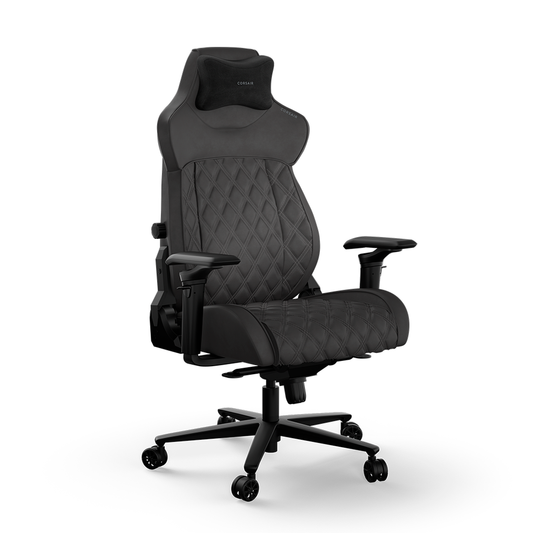 Silla para juegos TC500 LUXE - Shadow
Descubra un asiento de lujo: la silla para juegos CORSAIR TC500 LUXE, confeccionada en tela transpirable de primera calidad, consta de un asiento m&aacute;s ancho y c&oacute;modo, y reposabrazos Omniflex completamente ajustables.