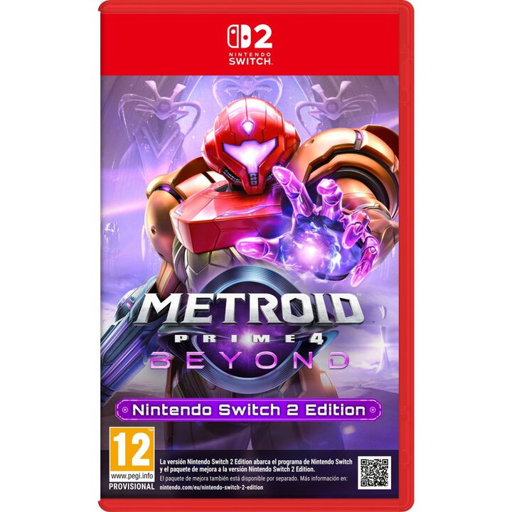 METROID PRIME 4: BEYOND NINTENDO SWITCH 2 EDITION JUEGO F&Iacute;SICO PARA NINTENDO SWITCH2 VERSI&Oacute;N ESPA&Ntilde;OLA GARANT&Iacute;A EU