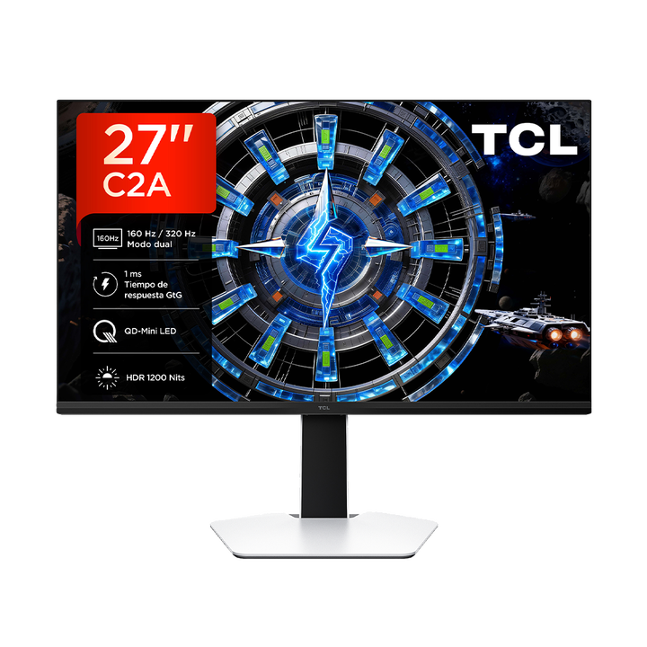 Monitor gaming TCL 27C2A 27" QD-Mini LED 4K UHD 160 Hz