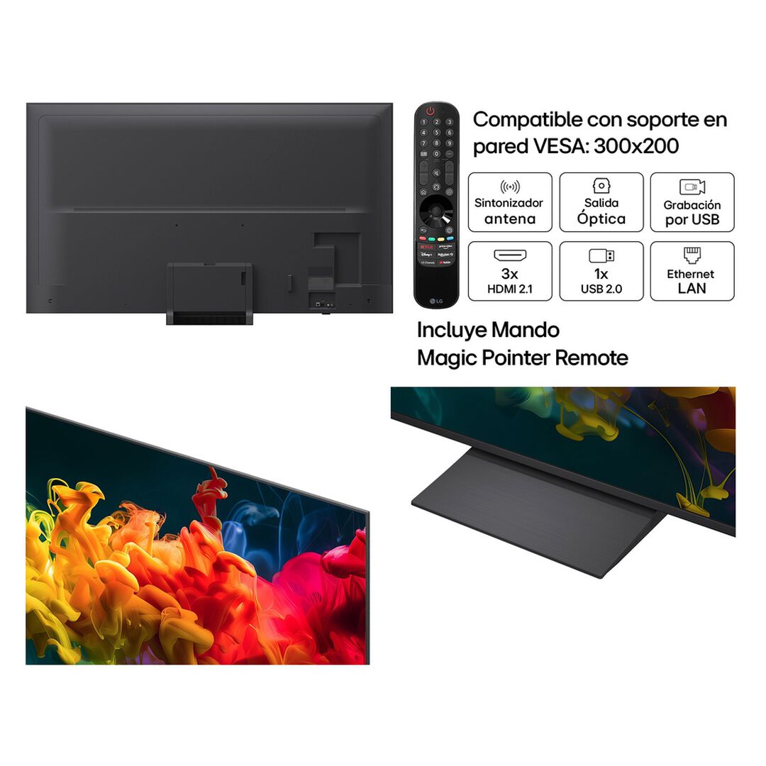 Smart TV QNED evo MiniLED AI 85 pulgadas 85QNED8EB