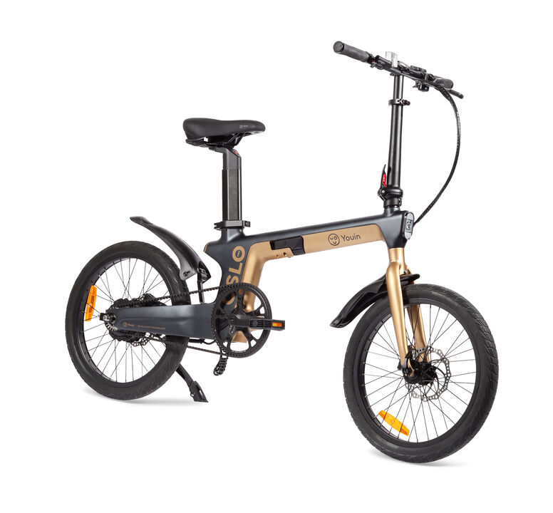 E-BIKE 20" YOUIN OSLO CARBON PRO NEGRO / DORADO