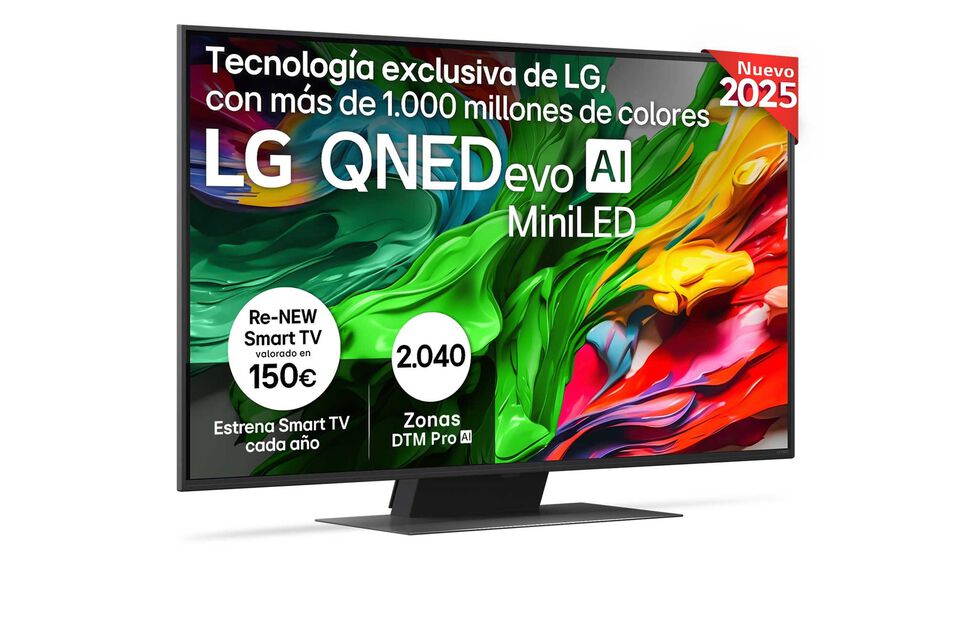 Smart TV LG QNED evo AI QNED86 50 pulgadas MiniLED 4K 2025