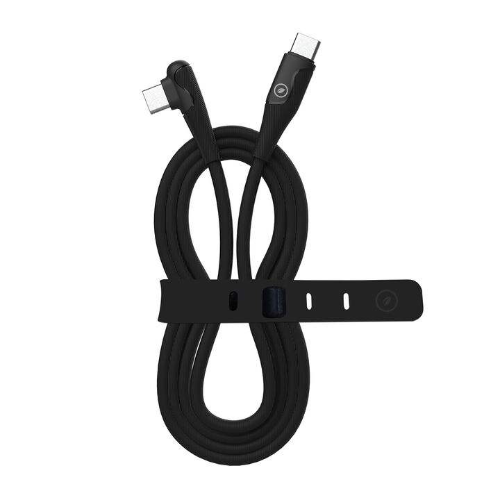 Carga y transfiere datos entre tus dispositivos con la nueva gama de cables y cargadores de muvit for change y contribuye a hacer del planeta un lugar mejor. 

Juega con tu smartphone mientras lo cargas sin preocupaciones. Con este cable para carga y transferencia de datos con conector Tipo C a Tipo C, 3A transferencia r&aacute;pida, 1.2m de longitud, en color negro, 100% reciclable y fabricado con&nbsp;materiales&nbsp;reciclados de origen certificado&nbsp;RCS - RECYCLED CLAIM STANDARD.&nbsp; 

En muvit for change nos comprometemos a donar el 1% de los ingresos para el planeta*.&nbsp;