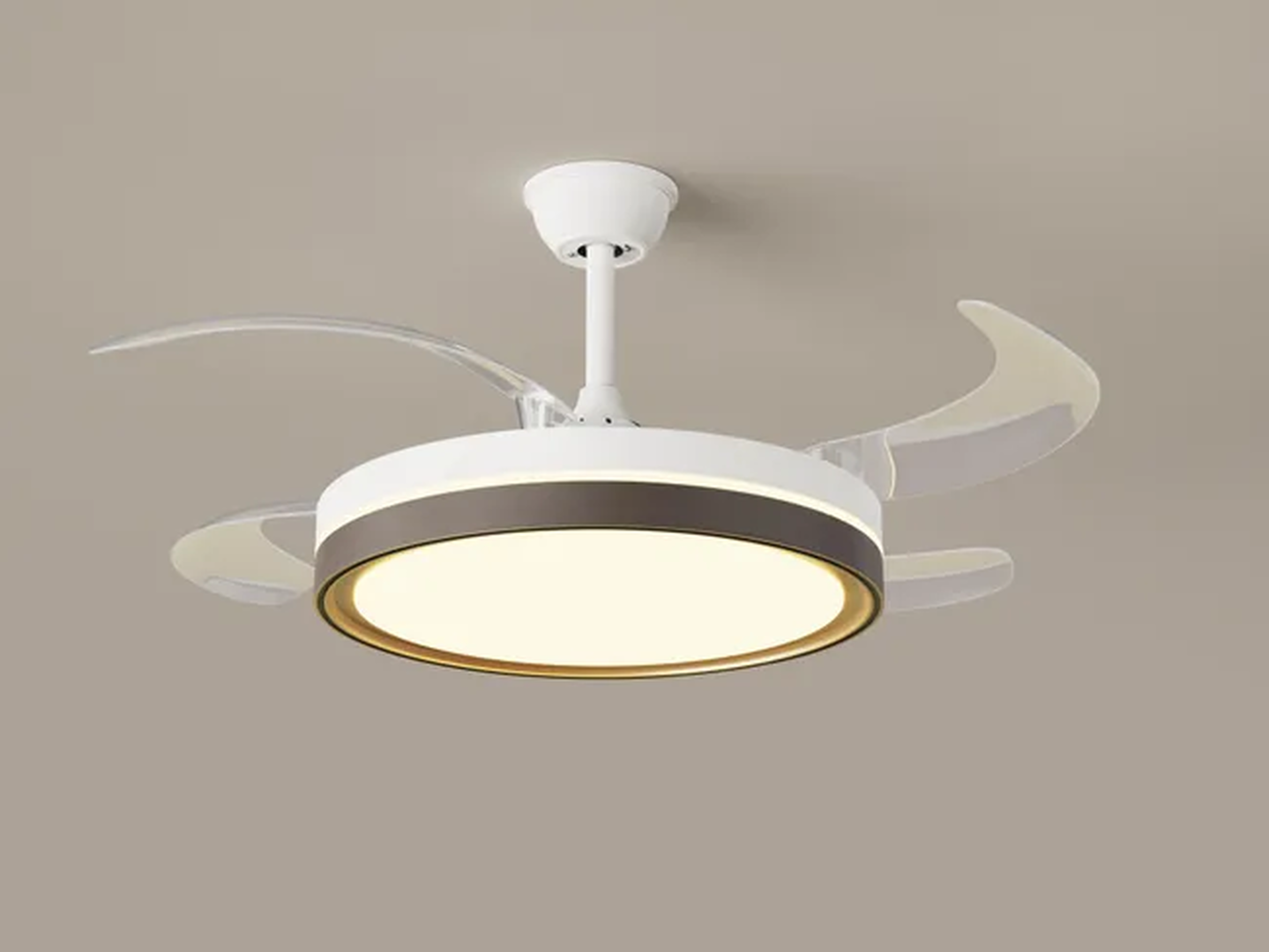 Ventilador de techo 33W Aspas retr&aacute;ctiles