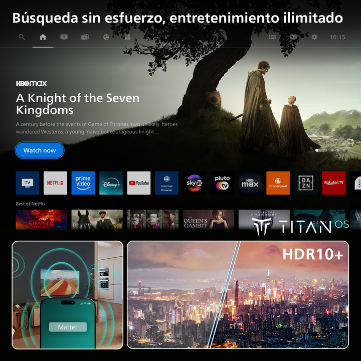43" 4K QLED Smart TV