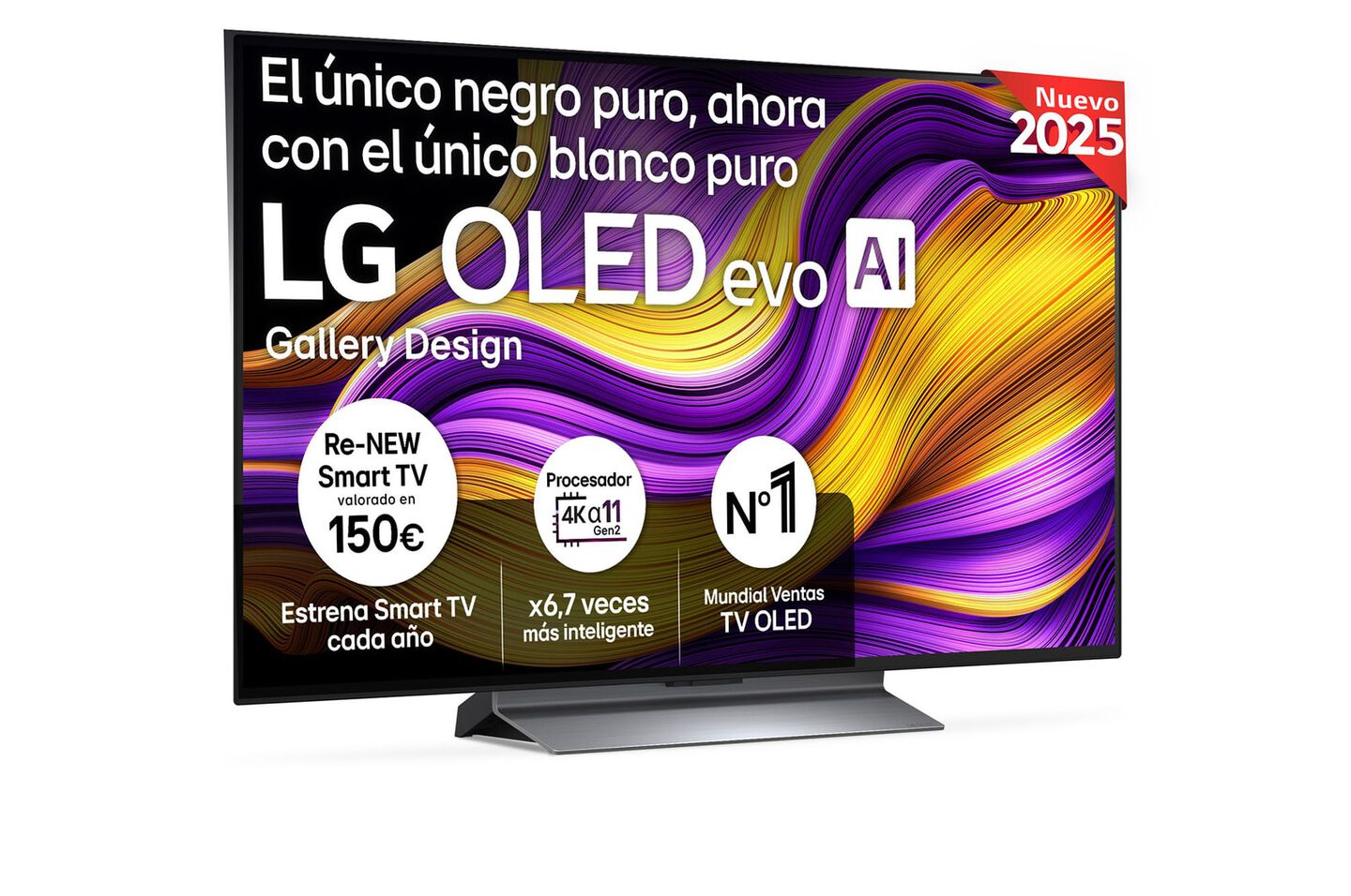 Smart TV LG OLED evo AI G5 48 pulgadas 4K 2025