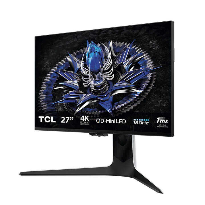 Eleva tu experiencia de juego al siguiente nivel con el TCL 27R83U, un monitor gaming diseñado para los jugadores más exigentes. Con tecnología Mini LED QLED y un pico de brillo HDR de 1400 nits, cada escena cobra vida con colores intensos, contraste profundo y detalles impresionantes.

Características destacadas:

Pantalla panorámica de 27"" (16:9) 4K UHD (3840x2160): nitidez extrema y gran ángulo de visión para sumergirte completamente en tus juegos y contenido multimedia.

Frecuencia de refresco de 160 Hz + tiempo de respuesta de 1 ms: movimientos ultrafluidos y respuesta inmediata, ideal para FPS, RPG y juegos competitivos.

HDR10 y brillo HDR Boost de 1400 nits: colores vivos y realistas incluso en las escenas más brillantes.

Modos de imagen personalizados: Estándar, FPS, RPG, Película, Eye Saver y más, adaptando la pantalla a cada uso.

Tecnología gaming avanzada: HDMI 2.1 VRR, FreeSync Premium y compatibilidad G-Sync para eliminar cortes y retrasos en la acción.

Conectividad completa: USB-C con PD 90W, USB-A y B, HDMI 48G y DisplayPort 1.4 para todos tus dispositivos.

Diseño elegante y funcional: acabado blanco con soporte central, stand by LED en naranja/blanco y certificación Low Blue Light TÜV Rheinland para cuidar tu vista durante largas sesiones.

Dimensiones y peso:

Producto: 613 x 524 x 292 mm | 7,2 kg

Embalaje: 828 x 522 x 187 mm | 10,2 kg

El TCL 27R83U no es solo un monitor, es tu aliado para juegos inmersivos, productividad y entretenimiento de alta calidad. Dale a tu setup un toque profesional y disfruta de una experiencia visual sin límites.