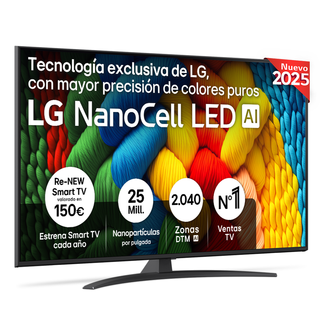 Smart TV NanoCell AI NANO81 55 4K 2025