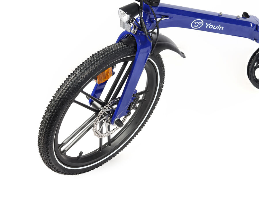 eBIKE Marbella - Urban - Fat 20&rdquo; -F.Hidraul - Bat.en sill&iacute;n.- AZUL