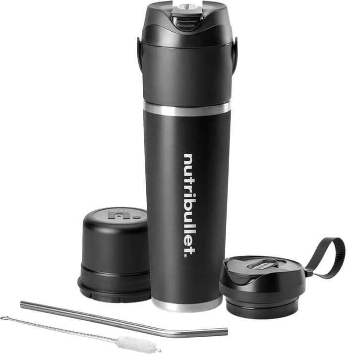 La Nutribullet Flip es la compa&ntilde;era ideal para disfrutar de tus bebidas reci&eacute;n hechas est&eacute;s donde est&eacute;s. Cuenta con una cuchilla h&iacute;brida y una tapa que te permite batir y beber sin necesidad de desmontar nada.