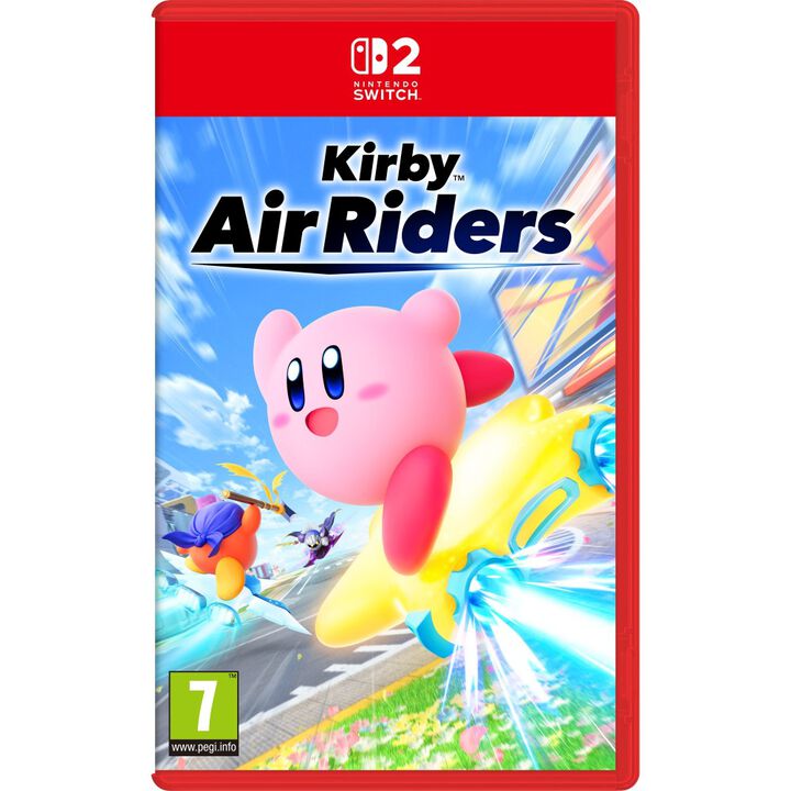 KIRBY AIR RIDERS SWITCH2 JUEGO F&Iacute;SICO PARA NINTENDO SWITCH 2 VERSI&Oacute;N ESPA&Ntilde;OLA GARANT&Iacute;A EUROPEA EUROPEAN WARRANTY