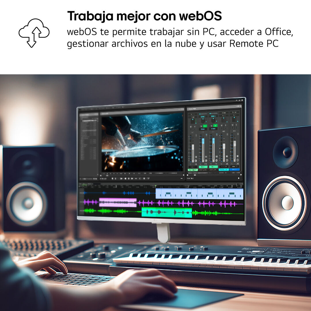 Smart Monitor 32 pulgadas VA FHD 120Hz 32U501SB-W