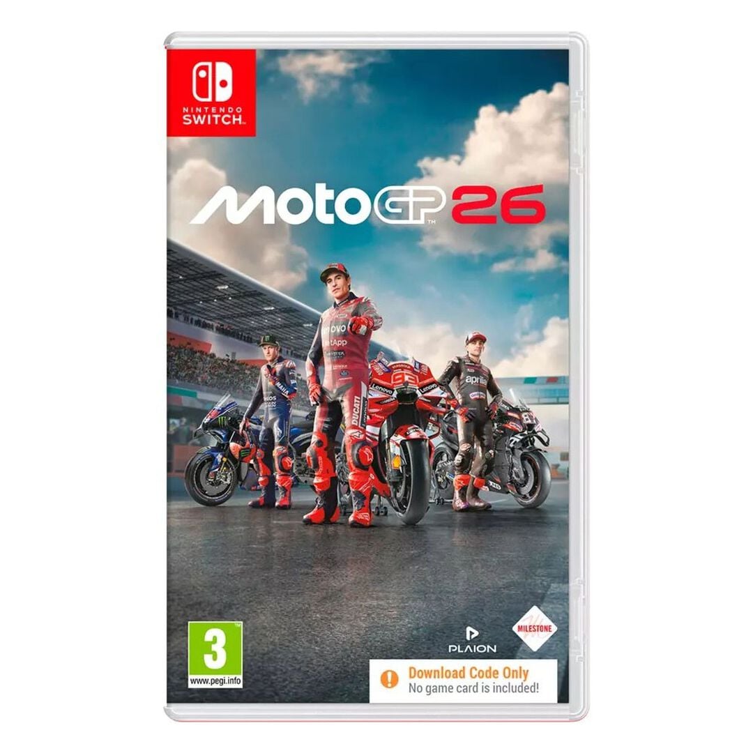 MOTOGP26 para Nintendo Switch Caja C&oacute;digo Descarga