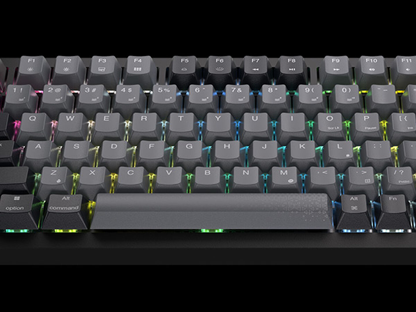Teclado Mecánico para Juegos Intercambiable en Caliente - Interruptores Lineales Rojos CORSAIR MLX Prelubricados - Insonorización - Teclados PBT - QWERTY ES - Negro