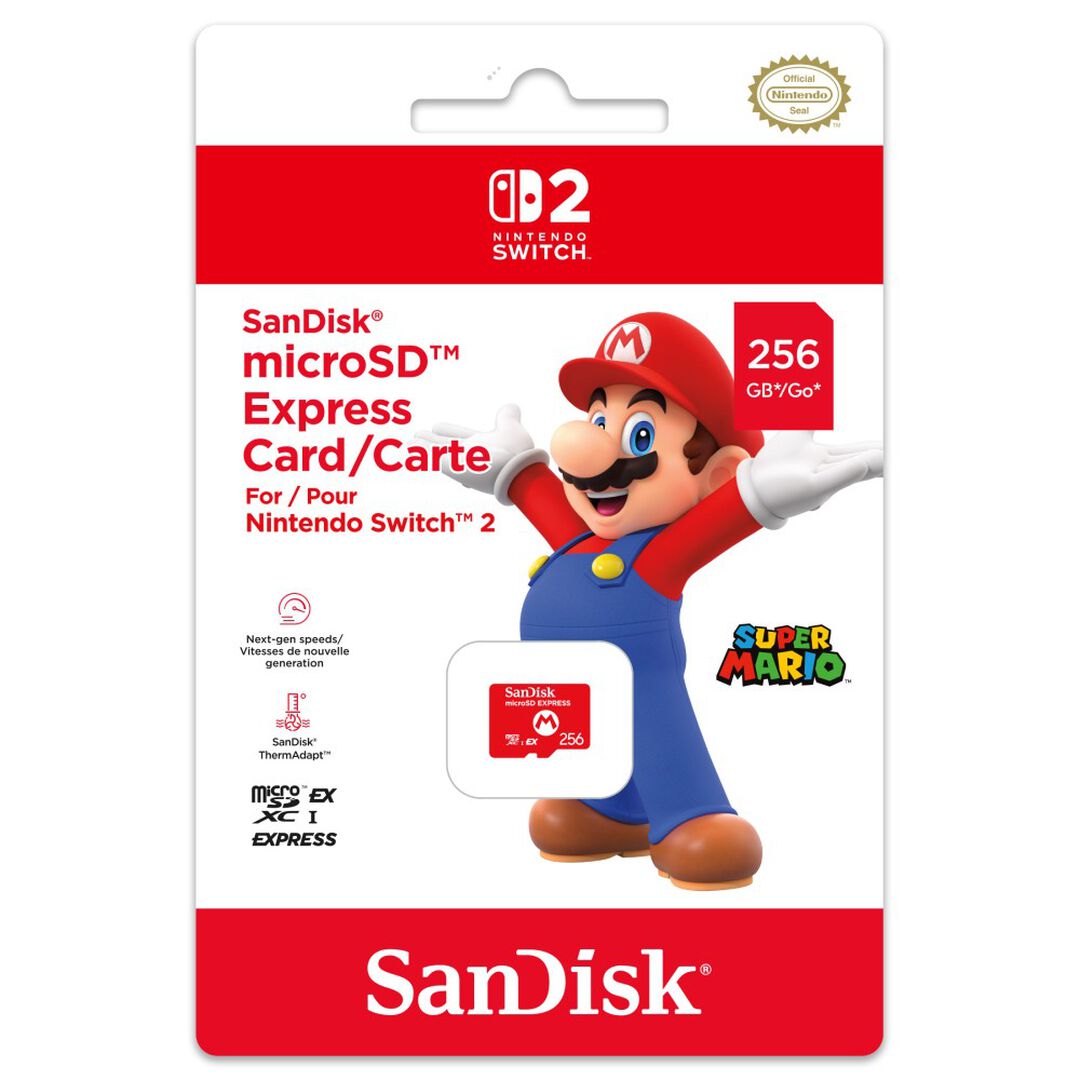 Memoria 256 GB Sandisk Micro SD Express Card