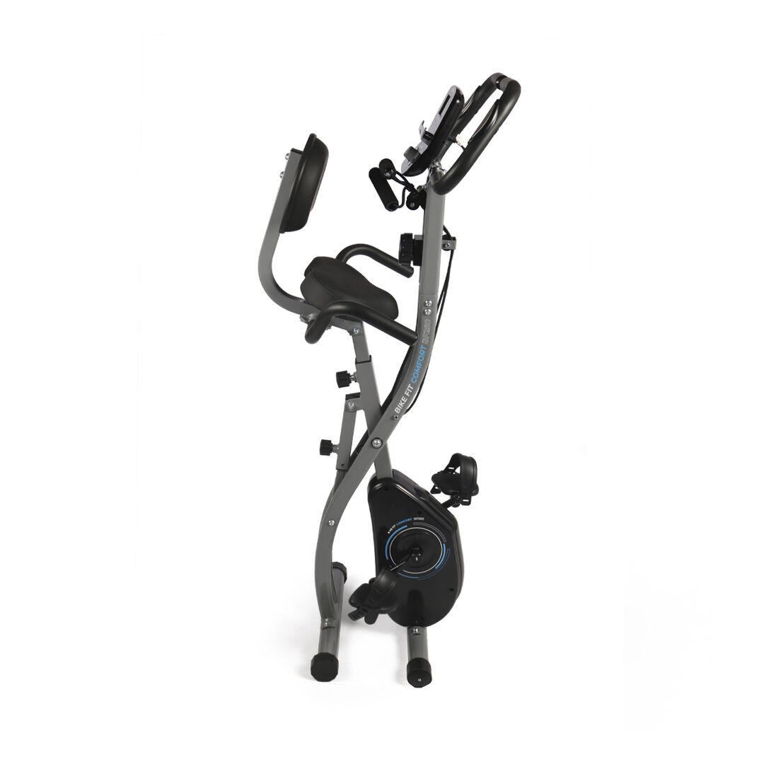 Bicicleta est&aacute;tica plegable respaldo APP Fit BF250