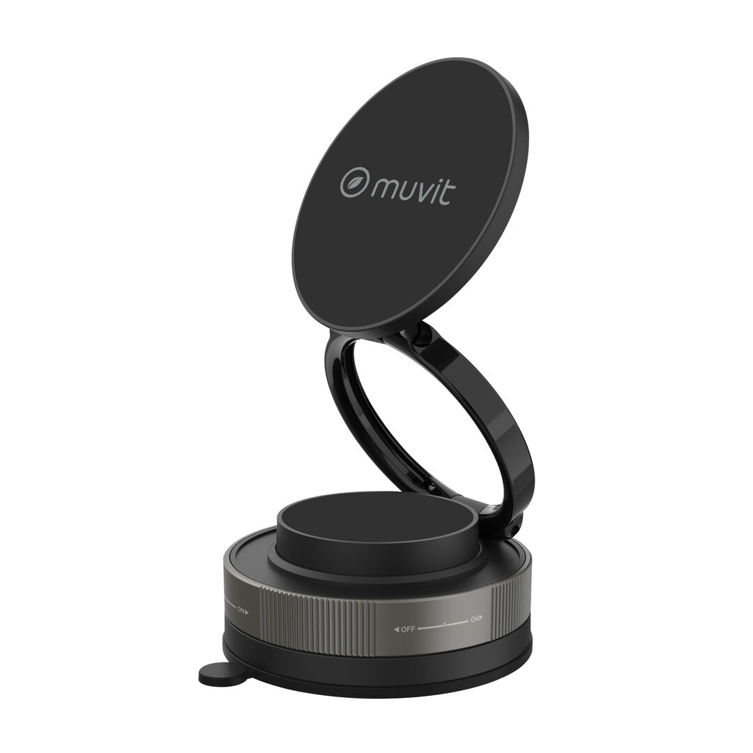 Soporte coche y sobremesa plegable magnético