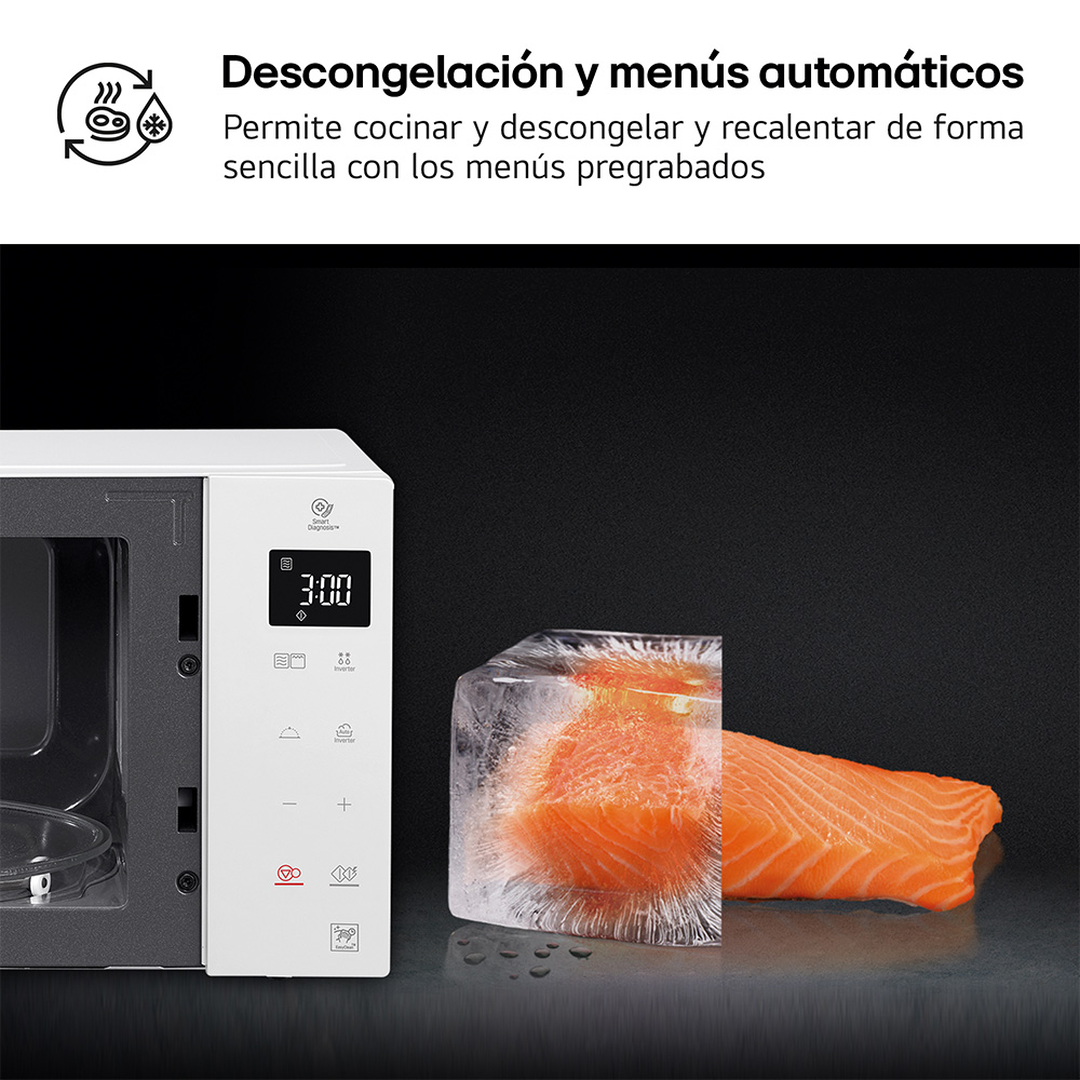 Microondas Grill 1000W de 25 l