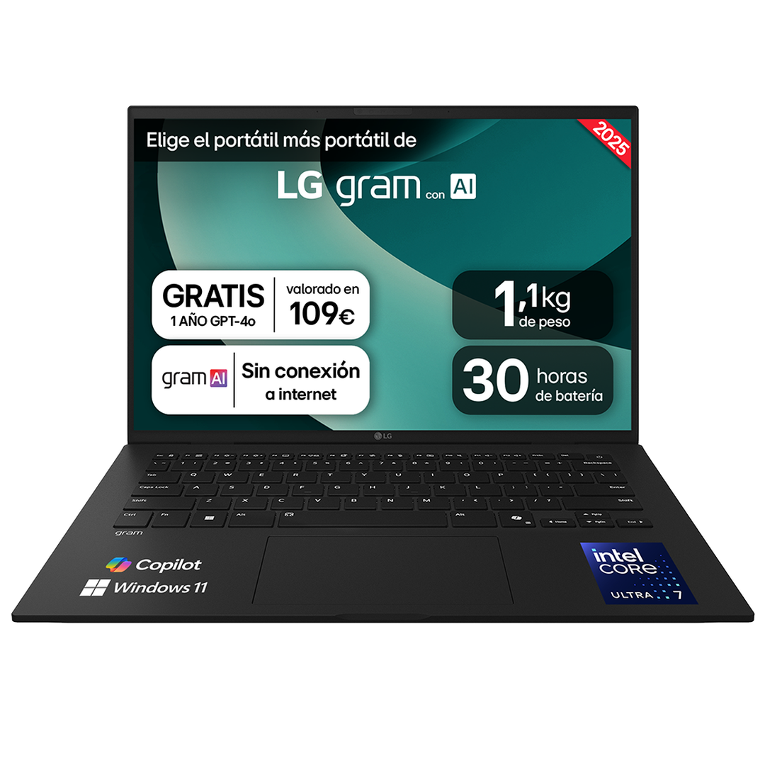 Port&aacute;til 14" gram Windows 11 Intel&reg; Core&trade;