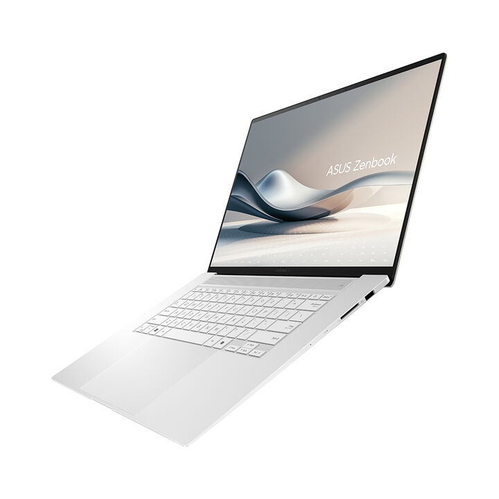 ASUS Zenbook S 16 OLED UM5606WA-RK370W Copilot+ PC - Ordenador Port&aacute;til 16" WQXGA+ 120Hz (AMD Ryzen AI 9 370, 32GB RAM, 2TB SSD, Radeon 890M, Windows 11 Home) Blanco Escandinavo - Teclado QWERTY espa&ntilde;ol, AMD Ryzen AI 9, 2 GHz, 40,6 cm (16"), 2880 x 1800 Pixeles, 32 GB, 2 TB