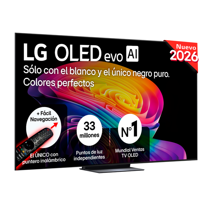 Smart TV LG OLED evo AI C6 83 pulgadas 4K 2026