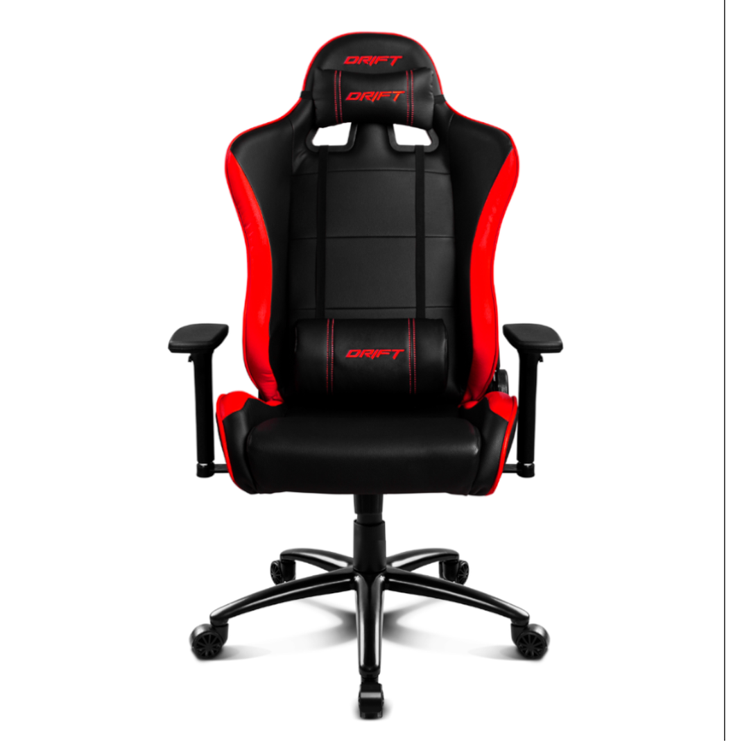 Silla Gaming  DR200 Negro/Rojo