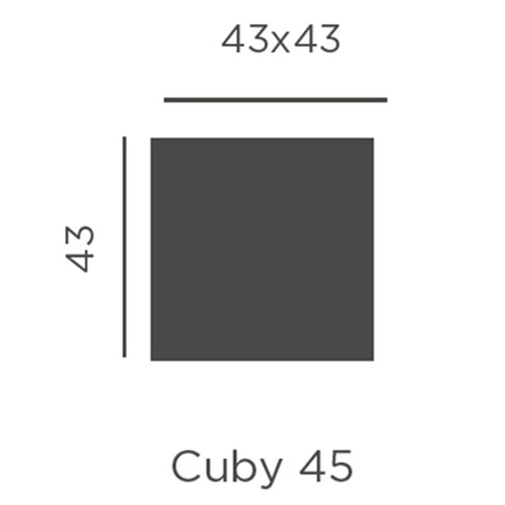 L&aacute;mpara cubo Cuby 45 Solar & Bater&iacute;a Luz RGBWW