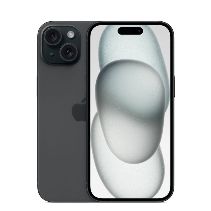 iPhone 15 reacondicionado Premium A+ de 512 GB, acabado negro.