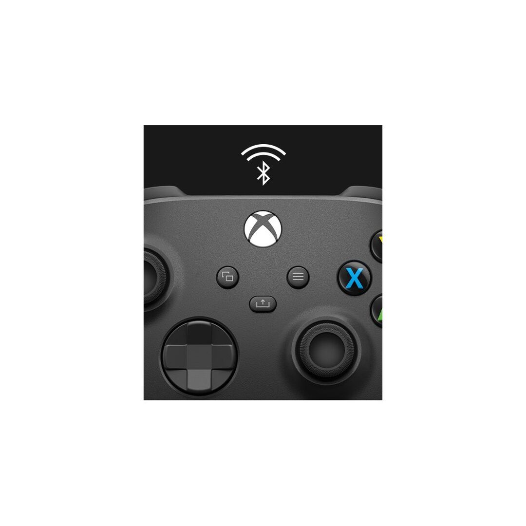 Mando XBOX Carbon Black Controller Inal&aacute;mbrico