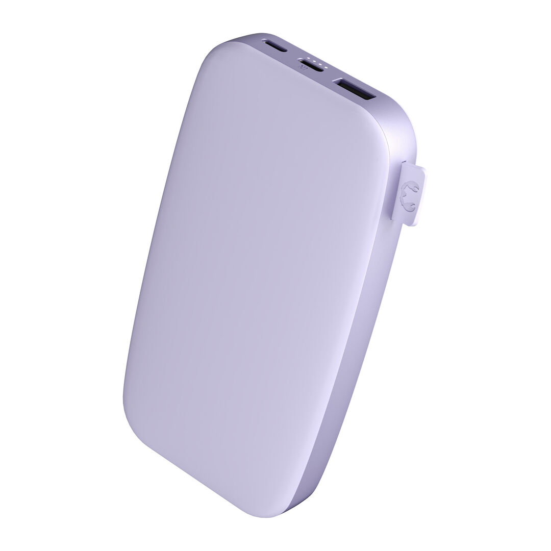 Powerbank 18000 mAh carga ultra rápida 20W lila