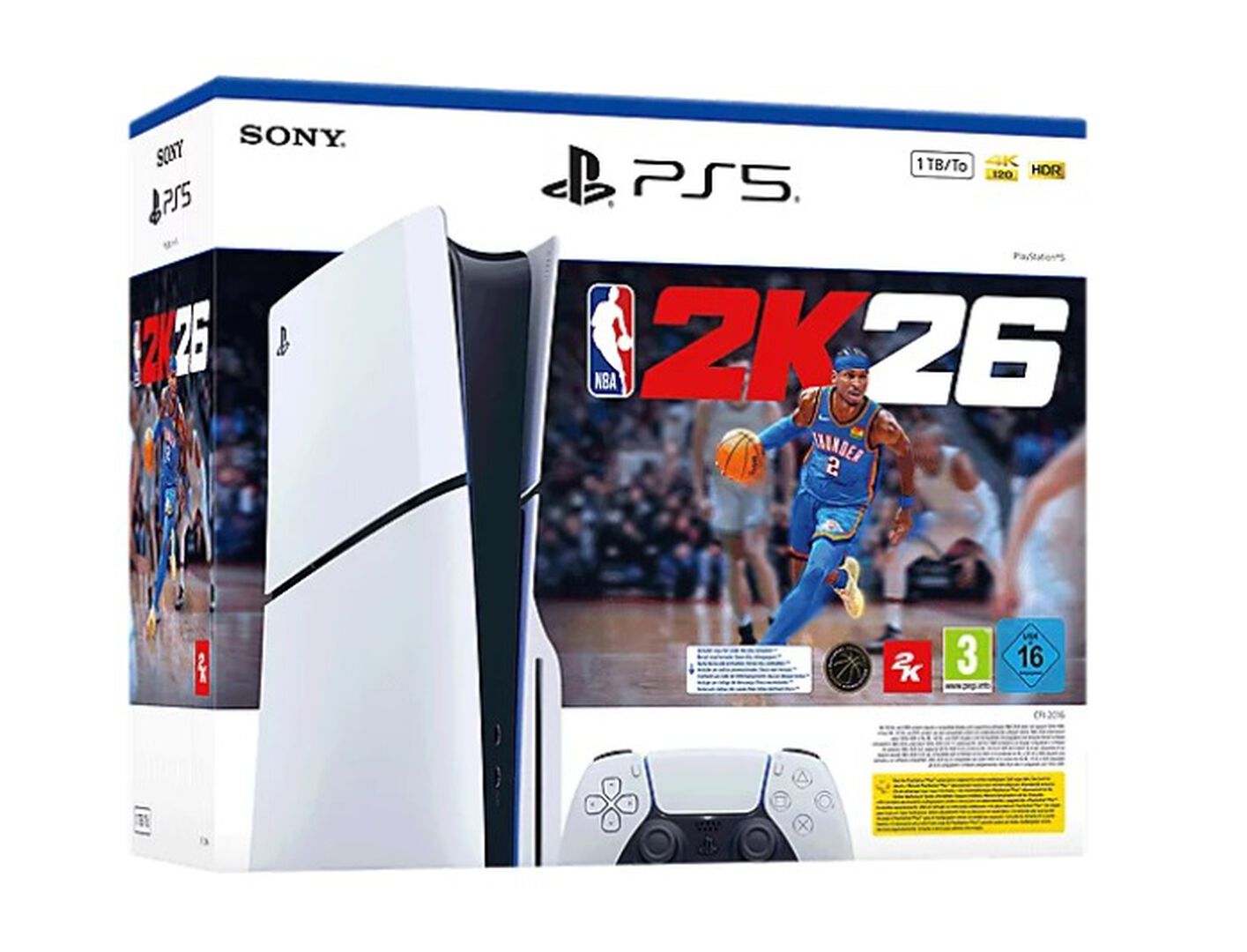PlayStation 5 Slim - 1TB NBA 2K26