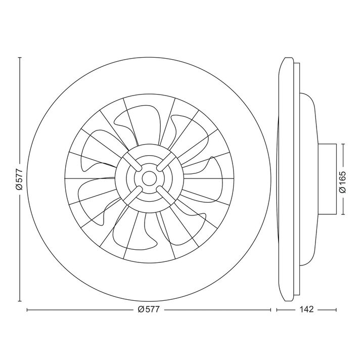 Ventilador plano con luz LED integrada. Configura el ambiente que desees desde la palma de tu mano con el mando a distancia. Controla fácilmente tus luces desde cualquier lugar. Combina una luz personalizable con una cómoda brisa con el ventilador de techo LED de Philips con 5 años de Garantía.

Aprovéchalo todo el año. Con modos de funcionamiento para verano e invierno, obtendrás los mejores ajustes para hacer circular el aire en su espacio durante todo el año. Disfruta de una brisa agradable. Lleve una suave brisa de a cualquier habitación de tu casa con la función Natural Breeze, que ofrece ajustes dinámicos de velocidad para el ventilador. El mando a distancia permite un controlar de forma sencilla todas las funciones del ventilador de techo y la luz. Enciende o apaga la luz o el ventilador, elige entre seis velocidades de ventilador, alterna entre los ajustes de luz para tener la iluminación perfecta para cada momento.

Adecuado para habitaciones hasta 15 m²