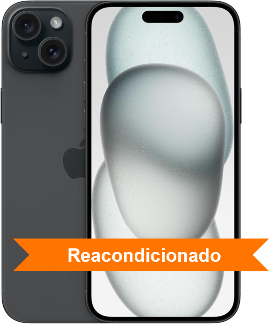 iPhone 15 Plus 256GB Negro REACONDICIONADO (A+)