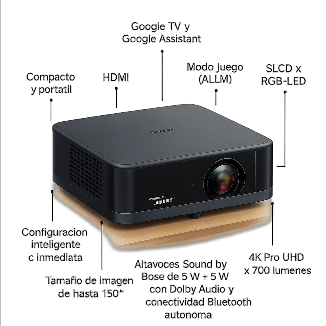 Proyector Lifestudio Pop Plus &mdash; EF-62N