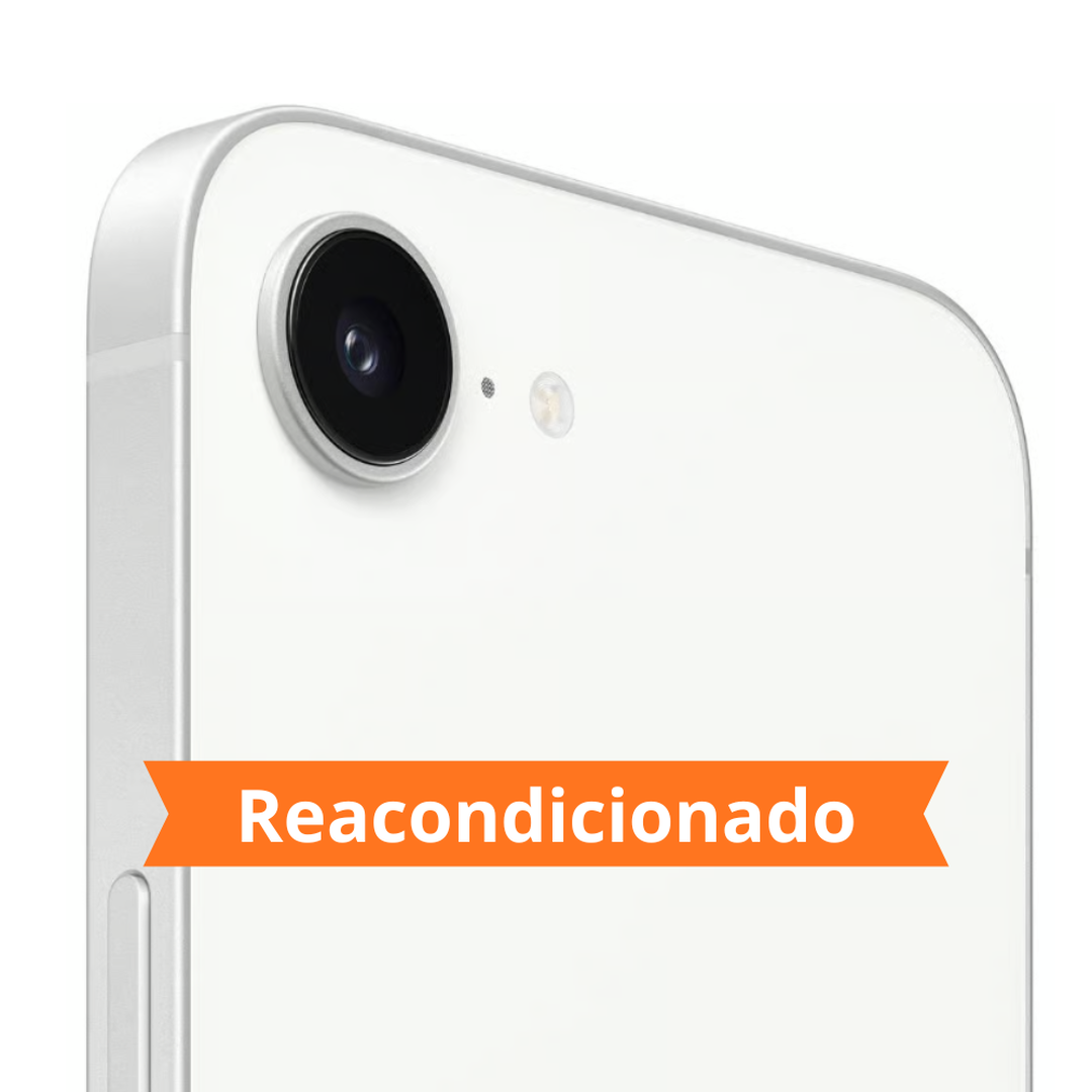 iPhone 16e 128GB Blanco REACONDICIONADO (A)