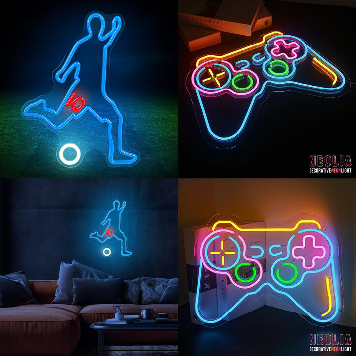 EL pack de neones LED Forever ofrece un efecto de luz colorido que transforma cualquier habitación al instante. Gracias a su tecnología LED de alta eficiencia, consume poca electricidad, alimentado a través de un puerto USB. Además, cuenta con una función de atenuación incorporada que te permite ajustar el brillo a tu gusto. Ofrecen una iluminación moderna que añadirá un efecto nico y colorido.