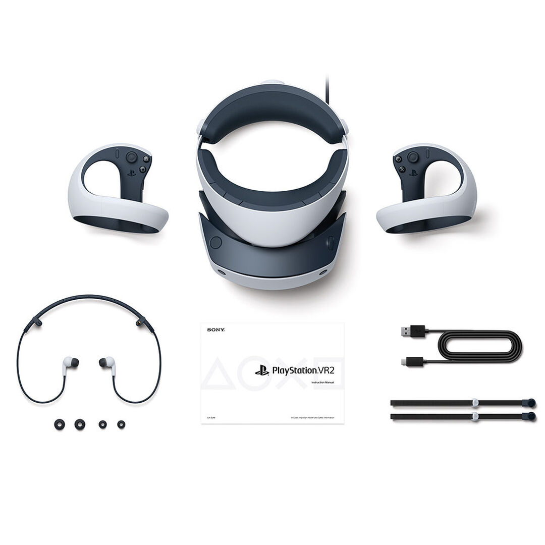 Gafas de realidad virtual para PS5 con pantallas OLED 4K HDR, seguimiento ocular y campo de visión de 110°.
Incluyen retroalimentación háptica, audio 3D y se conectan con un solo cable USB-C para mayor comodidad.